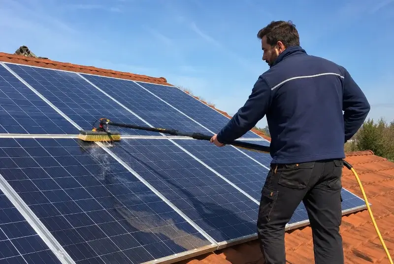 Nettoyage et entretien de panneaux solaires à Viens
